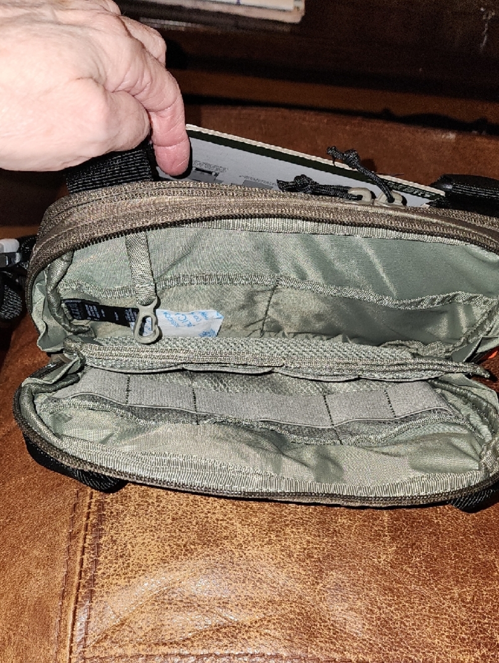 5.11 Tactical Skyweight Utility Chest Pack - Olive Drab & Black - Picture 6 of 6